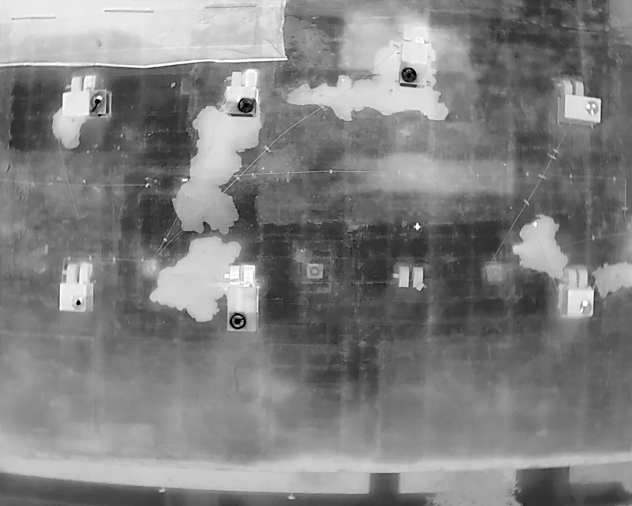 infrared and core-cut investigation